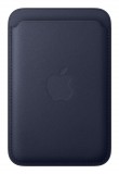 Apple iPhone FineWoven, MagSafe, Mikroszálas, Sötétkék, Kártyatartó tok