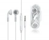 Apple iPhone gyári sztereo headset, fülhallgató, fehér, 3,5 mm jack csatlakozóval, Apple MB770G/A