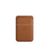 Apple iPhone MagSafe Black iPhone 12/Mini/Pro/Pro Max fekete bőr hátlaphoz kiegészítő zseb (MHLR3ZM/A)