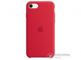 Apple iPhone SE3 Szilikon tok, Piros