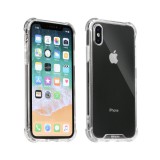 Apple iPhone XR, TPU szilikon védőkeret, akril hátlap, közepesen ütésálló, Armor Jelly Case, Roar, átlátszó (75239) - Telefontok