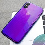 Apple iPhone XS Max Baseus Glow Case Hátlap - Fekete