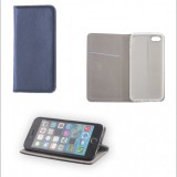 Apple iPhone XS Max, Oldalra nyíló tok, stand, Smart Magnet, sötétkék (71507) - Telefontok