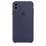 Apple iPhone XS Max Silicone case Midnight Blue MRWG2