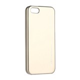 Apple iPhone XS Max, TPU szilikon tok, Mercury i-Jelly, matt hatású, arany (PSPM020397) - Telefontok