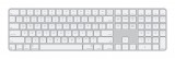 Apple Magic billentyűzet QWERTY Amerikai angol Fehér