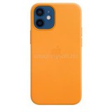 Apple MagSafe California Poppy iPhone 12 mini sárga bőr hátlap (MHK63ZM/A)
