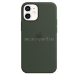 Apple MagSafe Cypress Green iPhone 12 mini zöld szilikon hátlap (MHKR3ZM/A)