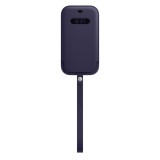 Apple MagSafe-rögzítésű bebújtatós iPhone 12/12 Pro bőrtok mély ibolyaszín (mk0a3zm/a) (mk0a3zm/a) - Telefontok