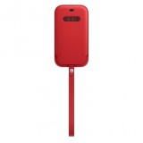 Apple MagSafe-rögzítésű bebújtatós iPhone 12/12 Pro bőrtok (PRODUCT)RED piros (mhye3zm/a) (mhye3zm/a) - Telefontok