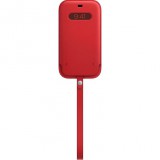 Apple MagSafe-rögzítésű bebújtatós iPhone 12 Pro Max bőrtok (PRODUCT)RED piros (mhyj3zm/a) (mhyj3zm/a) - Telefontok