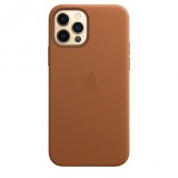 Apple MagSafe-rögzítésű iPhone 12/12 Pro bőrtok vörösesbarna (mhkf3zm/a) (mhkf3zm/a) - Telefontok