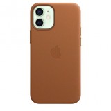Apple MagSafe-rögzítésű iPhone 12 mini bőrtok vörösesbarna (mhk93zm/a) (mhk93zm/a) - Telefontok