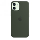 Apple MagSafe-rögzítésű iPhone 12 mini szilikontok ciprusi zöld (mhkr3zm/a) (mhkr3zm/a) - Telefontok