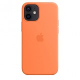 Apple MagSafe-rögzítésű iPhone 12 mini szilikontok kumkvat színű (mhkn3zm/a) (mhkn3zm/a) - Telefontok