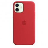Apple MagSafe-rögzítésű iPhone 12 mini szilikontok (PRODUCT)RED piros (mhkw3zm/a) (mhkw3zm/a) - Telefontok