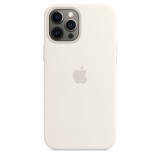 Apple MagSafe-rögzítésű iPhone 12 Pro Max szilikontok fehér (mhle3zm/a) (mhle3zm/a) - Telefontok