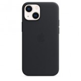 Apple MagSafe-rögzítésű iPhone 13 mini bőrtok éjfekete (MM0M3ZM/A) (MM0M3ZM/A) - Telefontok