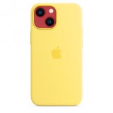 Apple MagSafe-rögzítésű iPhone 13 mini szilikontok halvány citromsárga (MN5X3ZM/A) (MN5X3ZM/A) - Telefontok