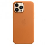 Apple MagSafe-rögzítésű iPhone 13 Pro Max bőrtok aranybarna (MM1L3ZM/A) (MM1L3ZM/A) - Telefontok