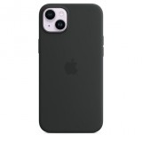 Apple MagSafe-rögzítésű iPhone 14 Plus szilikontok éjfekete (MPT33ZM/A) (MPT33ZM/A) - Telefontok