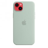 Apple MagSafe-rögzítésű iPhone 14 Plus szilikontok kövirózsa színű (MPTC3ZM/A) (MPTC3ZM/A) - Telefontok