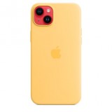 Apple MagSafe-rögzítésű iPhone 14 Plus szilikontok napsugár színű (MPTD3ZM/A) (MPTD3ZM/A) - Telefontok
