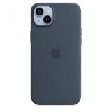 Apple MagSafe-rögzítésű iPhone 14 Plus szilikontok viharkék (MPT53ZM/A) (MPT53ZM/A) - Telefontok