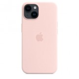 Apple MagSafe-rögzítésű iPhone 14 szilikontok krétarózsaszín (MPRX3ZM/A) (MPRX3ZM/A) - Telefontok