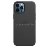 Apple Max MagSafe Black iPhone 12 Pro Max fekete bőr hátlap (MHKM3ZM/A)