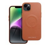 Apple Roar Leather Magsafe iPhone 14 Plus eco bőr tok, barna