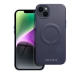 Apple Roar Leather Magsafe iPhone 14 Plus eco bőr tok, kék