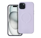 Apple Roar Leather Magsafe iPhone 15 Plus eco bőr tok, lila