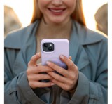 Apple Roar Leather Magsafe iPhone 15 Pro eco bőr tok, lila