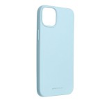 Apple Roar Space iPhone 14 Plus szilikon tok, világoskék