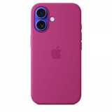 Apple Silicone case with MagSafe for iPhone 16 - fuchsia