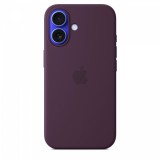 Apple Silicone case with MagSafe for iPhone 16 - plum