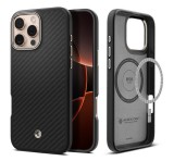 Apple Spigen Enzo Aramid iPhone 16 Pro tok, Black Natural, fekete