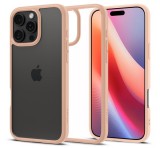 Apple Spigen Ultra Hybrid iPhone 16 Pro tok, Rose Titanium, átlátszó-rozéarany