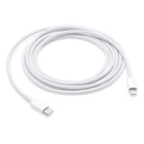 Apple USB-C - Lightning kábel, eredeti, 480Mbps adatátvitel, 1.0m, fehér - MUQ93ZM/A