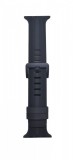 Apple Watch 4/5/6/7/8/9/SE/SE2 okosóra szíj, 38/40/41mm kompatibilis, szilikon, sötétkék, Beline