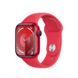 Apple Watch S9 GPS 41mm Red Alu Case with Red Sport Band S/M MRXG3