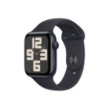 Apple Watch SE (2023) GPS 40mm fekete alumíniumtok, fekete sportszíj - S/M