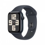 Apple Watch SE OLED 44 mm 368 x 448 px Fekete Wi-Fi GPS okosóra
