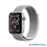 Apple Watch Series 4 Sport 40mm LTE Aluminium Silver Sport Loop Band MU642