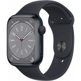 Apple Watch Series 8 Aluminium 41mm Mitternacht (Sportarmband mitternacht) (MNP53FD/A) - Okosóra