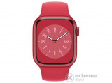 Apple Watch Series 8 Cellular, 41mm, (PRODUCT)RED alumínium tok, (PRODUCT)RED sportszíjjal