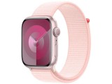 Apple Watch Series 9 GPS 45mm Pink Aluminium Case with Sport Loop - Light Pink