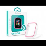 Apple Watch szilikon védőtok - Devia Luminous Series Shockproof Case For iWatch - 44 mm - peach (ST365348)