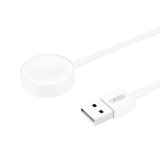 Apple Watch töltő vezeték nélküli 2W mágneses USB okosóra töltő, fehér, XO CX012